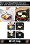 Special Model Breakfast Special Presentation Omelette Crepe Preparation Set of 3 Star Circle Heart Shape - 2