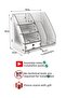 Focus hexa drawer a4 document shelf desktop organizer - 3