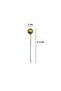 Mini Stringed Berry Ornament Gold 20 Pieces - 2