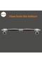 Furniture Kitchen Cabinet Drawer Cabinet Door Handle Flat Metal Handle Handle Handle 16 Cm-160 mm Chrome - 4