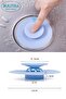 Sink Bathtub Stopper 3 Pieces Kitchen Bathroom Drain Stopper Cover Stopper Strainer