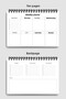 Planning Set of 3, Daily Planner, Weekly Planner, To-Do List, Academic Agenda - 6