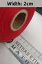 2CMX 5MTCHRISTMAS PATTERNED RED COLOR GROGREN RIBBON - 3