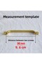 Furniture Kitchen Cabinet Drawer Cupboard Handles Handle Cover Handle Handle (96 Mm-9.6 cm) Gold Gold - 3
