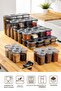 12-Piece Set of Lux Airtight Food and Spice Storage Containers with Labels, 0.25 Lt Anthracite - 7