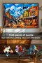 1000 Piece Legends of the Wild West Puzzle - Wild West Town Puzzle 68X48 cm - 3
