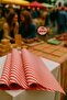 Red White Lop Line Wrapping Paper 10 Pieces 70X100Cm Gift Packaging Gift Paper