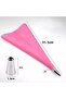 24 Pieces,22 Different Tips Tool Cream Piping Bag Pastry Cream Bag Cake Decorating with Silicone Bag - 3