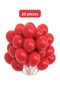 Pastel Red Balloon Set 20 Pieces Birthday