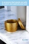 Gold Colored Jewelry Organizer - Makeup and Jewelry Box Model 14 - 6