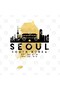 Seoul South Korea Skyline Map Art Mug, Gift, Dowry, Presentation Holder - 2