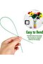 298Pcs Green Flower Wire 2mm 36Cm _ Making Bouquet Pastry supplies Handle Wholesale Thick Branch - 4