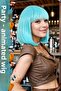 Baby Blue Blunt Bangs Fiber Synthetic Wig - Party / Animation / Theater - 2