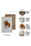 Natural Wooden Framed 3-Piece Painting Set Hpn108 - 3