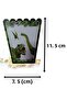 8 Pack Wild Dinosaur Corn Box Jurassic Park Themed Popcorn Treat Box 11,5x7,5cm - 3