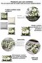 Rectangular Tropical Patterned Double Sided Printed Throw Pillow Cover - 2