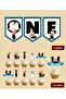 Patron Baby One Flag Banner and Toothpick Set - 2