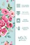 Double Sided Printed Madame Spring Patterned Single Throw Pillow Case - 3