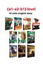 English Story Book A1-A2-B1 (Stage1-2-3) 10 Books, Set Karakot Must Read, - 2