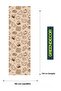 Coffee Coffee Bohemian Patterned Special Design Runner Printed Decorative Tablecloth Modern Home Decoration - 2