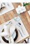 35X50Cm 8 Pcs 100% Cotton Raw Linen American Placemat,Dressing Napkin, Linen American Serving - 4