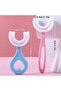 U-Shape Toothbrush, 8Pcs Manual U Shaped Toothbrush Silicone U Toothbrush Children Too - 2