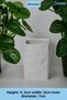Countertop Cutlery Decorative Upright Cutlery Holder Cylinder Cutlery White Color Model 7 - 2