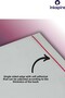 Ready-Made Book Cover with Label Transparent White 5 Pieces Adjustable Self-Adhesive Edge Book Cover - 5