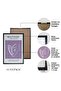 Black Laminated Frame Set 3 Piece Painting Hpn018 - 3