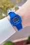Blue Color Silicone Cord Children's Wristwatch - 5