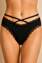 Ribana Ringed Bikini Set of 3 Black White Pink - 5