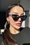 Frida Cat New Season Women's Sunglasses / - 2