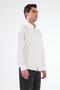 Men's Regular Fit Long Sleeve White Shirt - 3