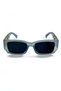 Predatory Unisex Vintage Smoked Rectangular Sunglasses - 2