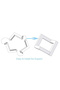Multicolor 3D Lamp, USB Rechargeable LED Night Light with Remote Control - 5
