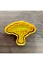 Set of 5 Cookie Molds with Safari Animal Figures - Polymer Clay, Play Dough Cutter Sculpting - 7
