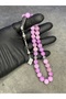 Pink Agate Stone Large Size High-End Natural Stone Prayer Beads