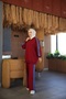 Women’s Modest Tracksuit Set Two-Piece Zip Neck & Top and Bottom Set - 4