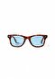 WAYF LEOPARD CROSS CUT نظارات شمسية زجاجية زرقاء /COOLANDBETTER - 2