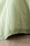 100% Cotton Double Kopanaki Lace Waffle Pique - 210x230 cm - Pistachio Green Honeycomb Pique - 3