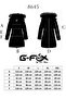 Women's Long Detachable Natural Fur Hooded Padded Wind Resistant Water Repellent down Jackets 8645 - 5