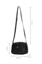 Black Women's Messenger Bag Us25592 - 8