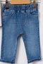 Baby Boy Linen Shirt Stripe T-Shirt and Denim Pants 3 Piece Summer Suit 15862 - 7
