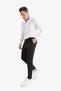 Tailored Fit Regular Fit Straight Leg All-Way Stretch Summer Fabric Pants C7508Ax24Au - 2
