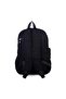 Unisex Large Size Lightweight Multi-Eye Backpack Black - 4