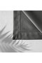Velvet Textured Tablecloth Gray Color - 3
