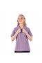 Unisex Doctor and Nurse Lycra Surgical Jersey - Lilac |   Medizip - 3