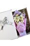 90cm Plush Bear and Lilac Soft Plush Teddy Bear Bouquet Gift for Lover Birthday Special Day Gift Set - 4