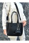 Women's New Season 3 Compartment Soft Leather Adjustable Cross Strap Shoulder Bag - 7
