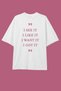 I See It Ariana Grande Printed Oversize T-Shirt - 3
